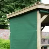Forest Garden Green Rectangular Side Curtain, (W)3.6m - Assembly Not Required -Hozelock Shop forest garden green rectangular side curtain w 3 6m assembly not required5013053163788 02i bq