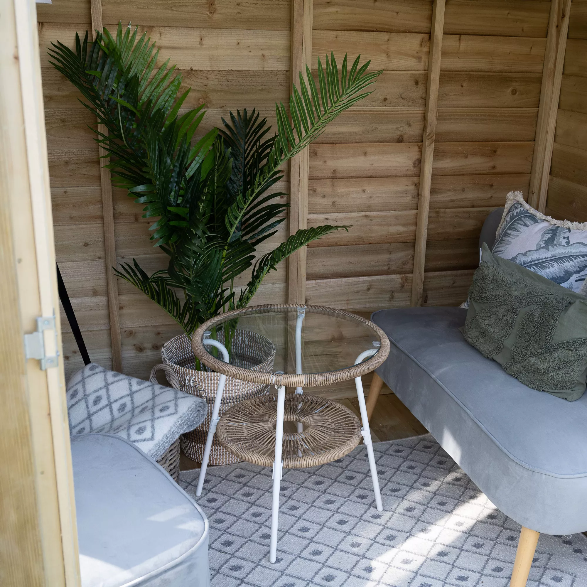 Forest Garden Oakley 7x5 Apex Overlap Solid wood Summer house with Double door (Base included) - Assembly service included Forest Garden Oakley 7x5 Apex Overlap Solid Wood Summer House With Double Door (Base Included) - Assembly Service Included -Hozelock Shop forest garden oakley 7x5 apex overlap solid wood summer house with double door base included assembly service included5013053188538 36c bq