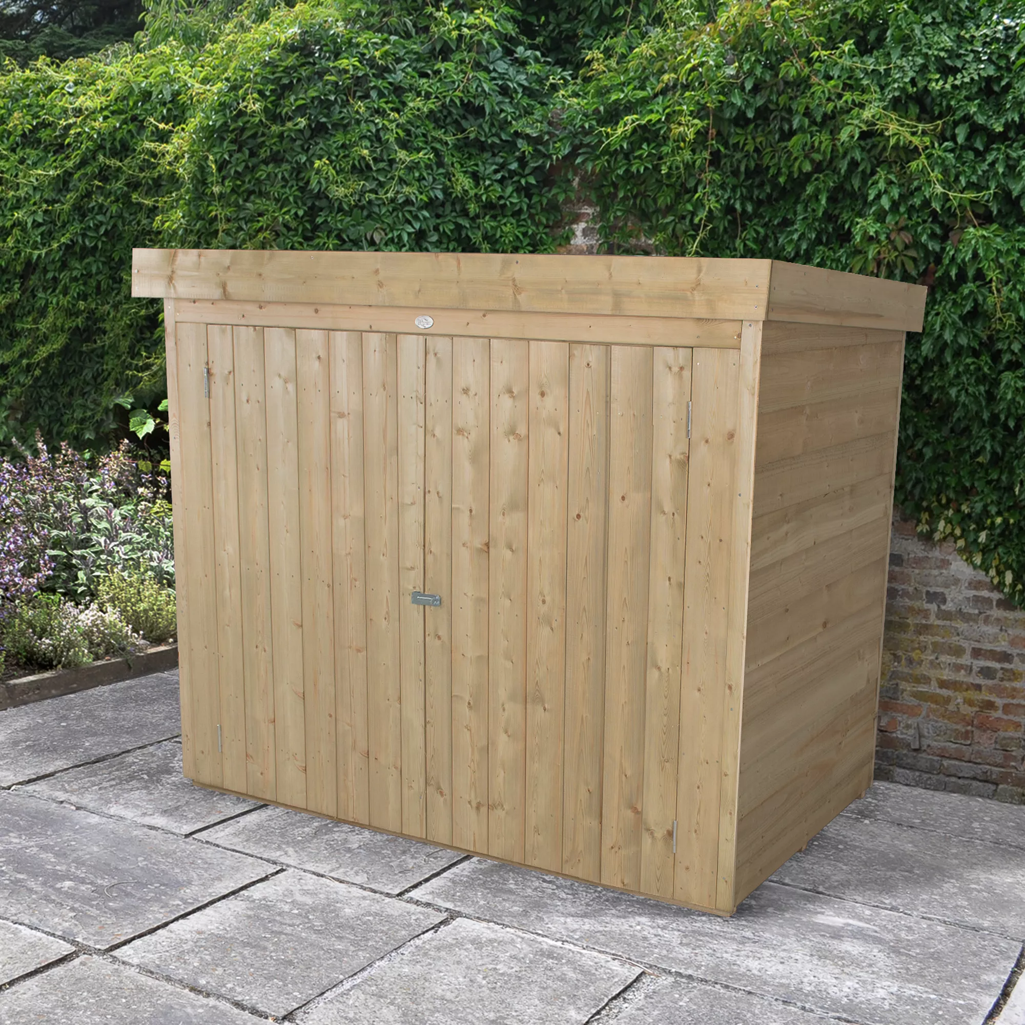 Forest Garden Overlap Wooden 6x3 Pent Garden storage Forest Garden Overlap Wooden 6x3 Pent Garden Storage -Hozelock Shop forest garden overlap wooden 6x3 pent garden storage5013053162835 02i bq