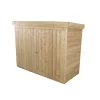 Forest Garden Overlap Wooden 6x3 Pent Garden Storage -Hozelock Shop forest garden overlap wooden 6x3 pent garden storage5013053162835 04c bq