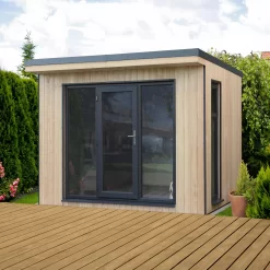 Forest Garden Xtend 10x9 Pent Tongue & Groove Garden Office - Assembly Service Included