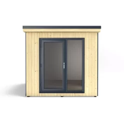 Forest Garden Xtend+ 8x9 Pent Tongue & Groove Garden Office -Hozelock Shop forest garden xtend 8x9 pent tongue groove garden office5013053183557 01c