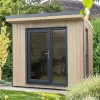 Forest Garden Xtend+ 8x9 Pent Tongue & Groove Garden Office -Hozelock Shop forest garden xtend 8x9 pent tongue groove garden office5013053183557 01i