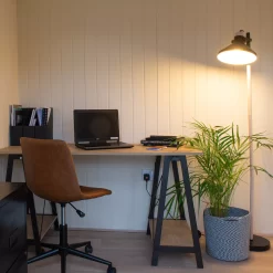 Forest Garden Xtend+ 8x9 Pent Tongue & Groove Garden Office -Hozelock Shop forest garden xtend 8x9 pent tongue groove garden office5013053183557 02i