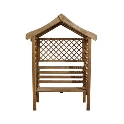 Forest Parisienne Arbour, (H)2120mm (W)1540mm (D)660mm - Assembly Required 4 Forest Parisienne Arbour, (H)2120mm (W)1540mm (D)660mm - Assembly Required -Hozelock Shop forest parisienne arbour h 2120mm w 1540mm d 660mm assembly required5013053135952 02c bq