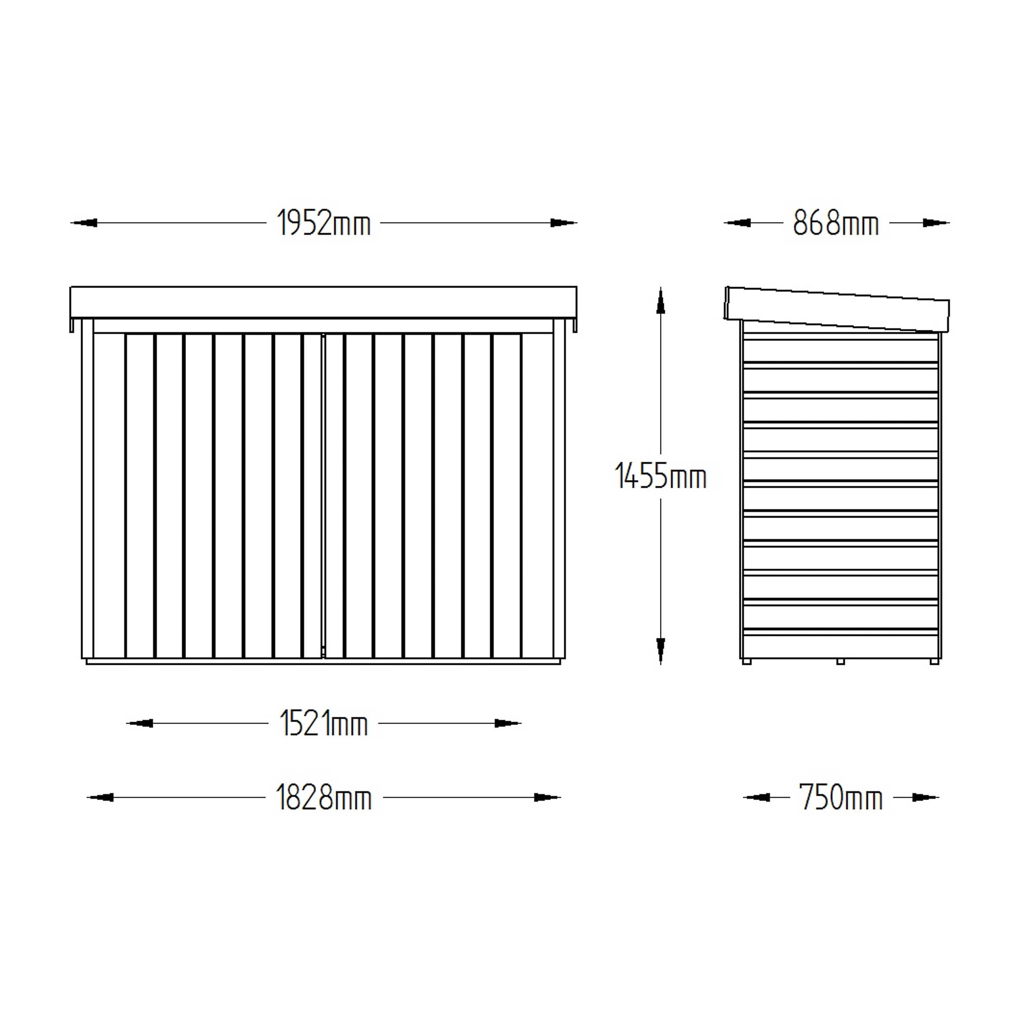 Forest Shiplap 6.3x2.8 Apex Garden storage 2000L Forest Shiplap 6.3x2.8 Apex Garden Storage 2000L -Hozelock Shop forest shiplap 6 3x2 8 apex garden storage 2000l5013053163238 01t bq