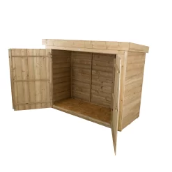 Forest Tongue & Groove 6.3x2.8 Pent Garden Storage 2000L -Hozelock Shop forest tongue groove 6 3x2 8 pent garden storage 2000l5013053163221 03c bq