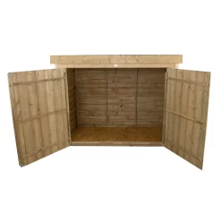 Forest Tongue & Groove 6.3x2.8 Pent Garden Storage 2000L -Hozelock Shop forest tongue groove 6 3x2 8 pent garden storage 2000l5013053163221 05c bq
