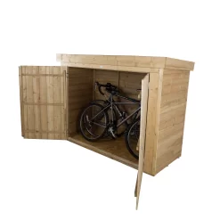 Forest Tongue & Groove 6.3x2.8 Pent Garden Storage 2000L -Hozelock Shop forest tongue groove 6 3x2 8 pent garden storage 2000l5013053163221 07c bq