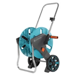Gardena Aquaroll Freestanding Empty Hose Cart With Wheels