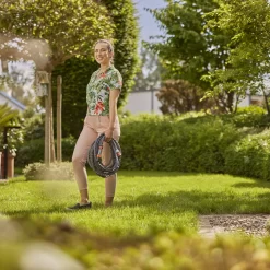 Gardena Liano 18457-20 Blue Multi-purpose Hose Pipe (D)½" X (L)30m -Hozelock Shop gardena liano 18457 20 blue multi purpose hose pipe d x l 30m4066407501768 02i bq