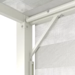 GoodHome Formentera White Square Gazebo, (W)3m (D)3m - Assembly Required -Hozelock Shop goodhome formentera white square gazebo w 3m d 3m assembly required5059340353203 37c