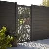 GoodHome Neva Aluminium Decorative Gate, (H)1.7m (W)0.93m -Hozelock Shop goodhome neva aluminium decorative gate h 1 7m w 0 93m3663602302896 03i bq