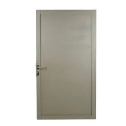 GoodHome Neva Aluminium Gate, (H)1.7m (W)0.93m