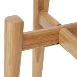 GoodHome Wood Pot Stand -Hozelock Shop goodhome wood pot stand3663602442356 36c bq