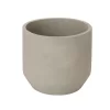 Grey Clay Round Plant Pot (Dia)27.4cm
