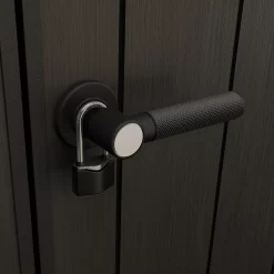 Keter Artisan 9x7 Ft Pent Tongue & Groove Grey Plastic Shed With Floor -Hozelock Shop keter artisan 9x7 ft pent tongue groove grey plastic shed with floor7290106933996 10i bq