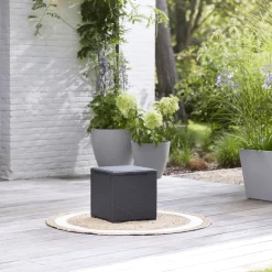 Keter Graphite 38.1L Small Plastic Storage Box & Lid 7 Keter Graphite 38.1L Small Plastic Storage Box & Lid -Hozelock Shop keter graphite 38 1l small plastic storage box lid8711245155517 02i