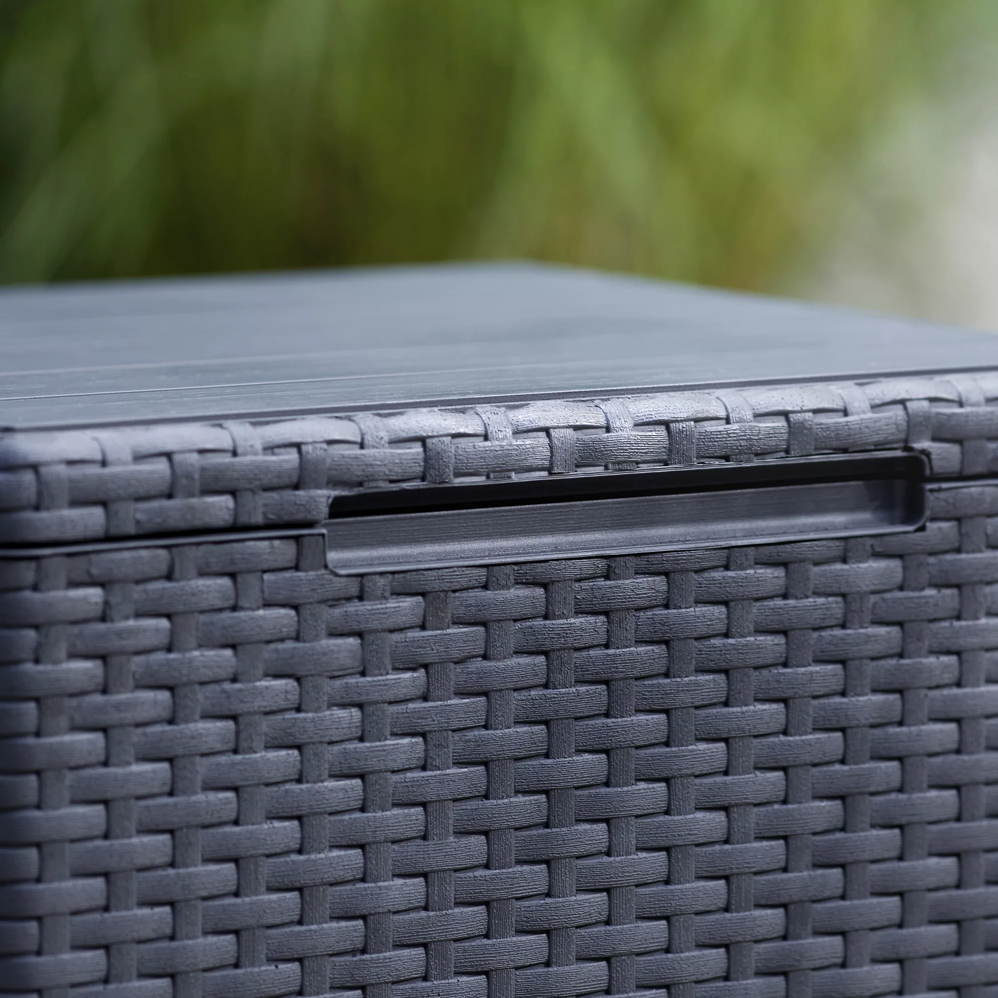 Keter Graphite 38.1L Small Plastic Storage box & Lid Keter Graphite 38.1L Small Plastic Storage Box & Lid -Hozelock Shop keter graphite 38 1l small plastic storage box lid8711245155517 36c