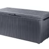 Keter Springwood Plastic Garden Storage Box -Hozelock Shop keter springwood plastic garden storage box7290106930292 01c bq 1