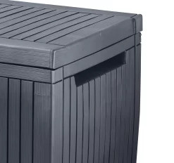 Keter Springwood Plastic Garden Storage Box -Hozelock Shop keter springwood plastic garden storage box7290106930292 37c bq 1