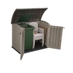 Keter Store-it-out ARC Plastic Garden Storage Box -Hozelock Shop keter store it out arc plastic garden storage box5397007165784 03c