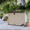 Keter Store It Out Midi Wood Effect Garden Storage Box -Hozelock Shop keter store it out midi wood effect garden storage box7290112634276 03i bq