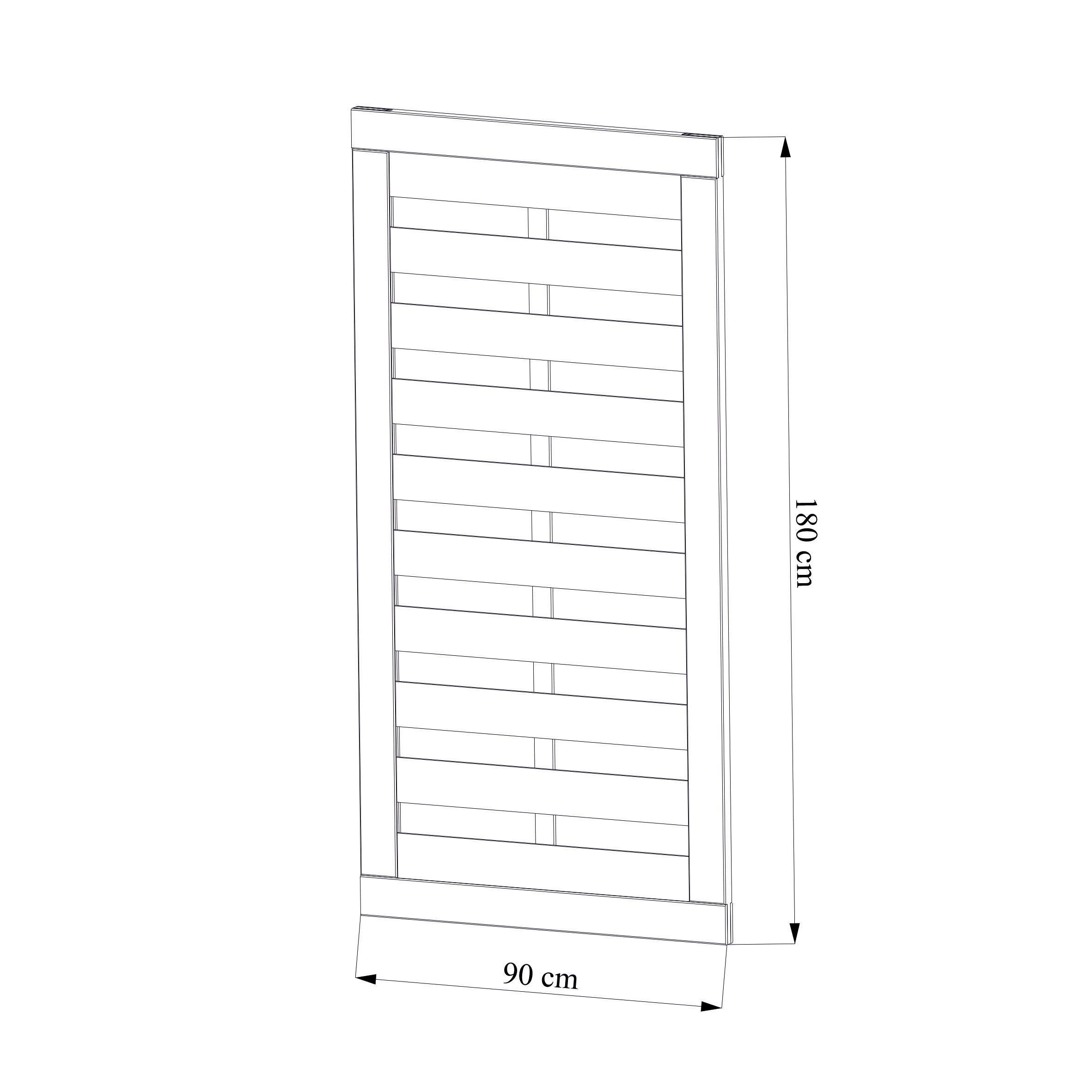 Klikstrom Tiama Pine Horizontal slats Gate, (H)1.8m (W)0.9m Klikstrom Tiama Pine Horizontal Slats Gate, (H)1.8m (W)0.9m -Hozelock Shop klikstrom tiama pine horizontal slats gate h 1 8m w 0 9m5059340668833 01t
