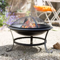 La Hacienda Albion Steel Firepit -Hozelock Shop la hacienda albion steel firepit5055025581657 03i bq