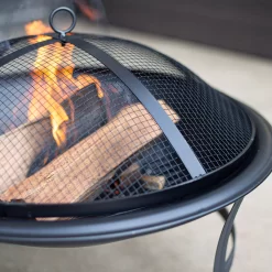 La Hacienda Albion Steel Firepit -Hozelock Shop la hacienda albion steel firepit5055025581657 04i bq