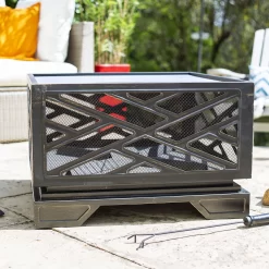 La Hacienda Brooklyn Steel Firepit 4 La Hacienda Brooklyn Steel Firepit -Hozelock Shop la hacienda brooklyn steel firepit5055025582364 01i BQ