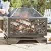 La Hacienda Brooklyn Steel Firepit -Hozelock Shop la hacienda brooklyn steel firepit5055025582364 02i BQ