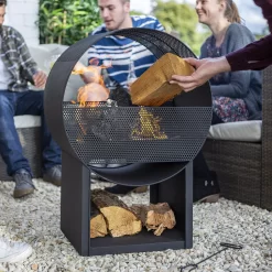 La Hacienda Camacha Steel Fireplace -Hozelock Shop la hacienda camacha steel fireplace5055025585273 02i BQ