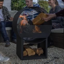 La Hacienda Camacha Steel Fireplace -Hozelock Shop la hacienda camacha steel fireplace5055025585273 04i BQ