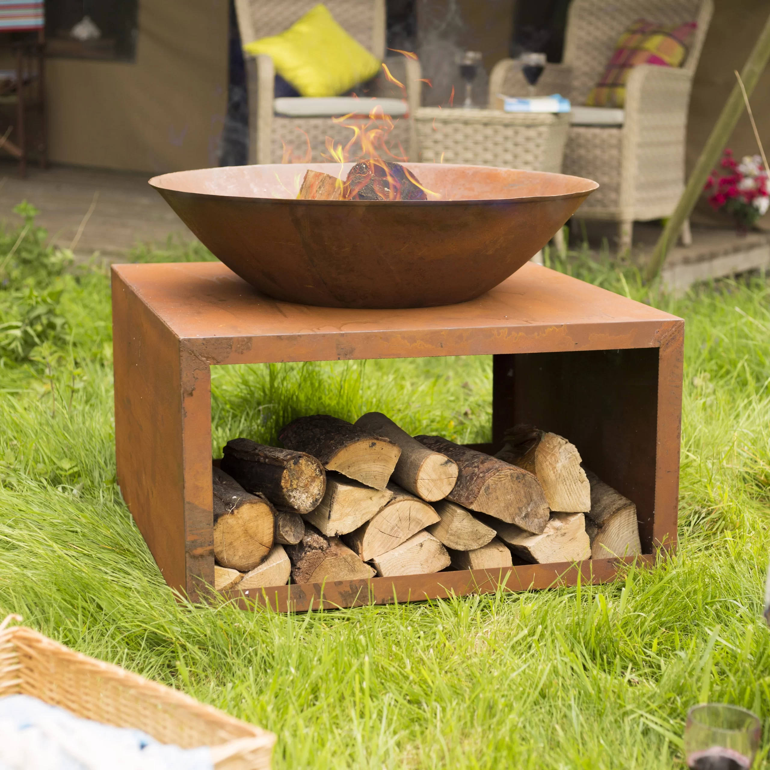 La Hacienda Moho Steel Firepit La Hacienda Moho Steel Firepit -Hozelock Shop la hacienda moho steel firepit5055025582630 01i BQ scaled