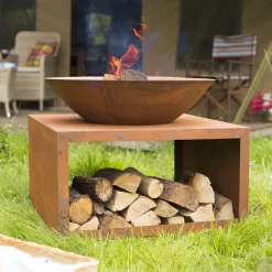 La Hacienda Moho Steel Firepit 4 La Hacienda Moho Steel Firepit -Hozelock Shop la hacienda moho steel firepit5055025582630 03i BQ