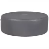 Lay-Z-Spa Grey Circular Hot Tub Cover (D) 1960mm X (H )710mm -Hozelock Shop lay z spa grey circular hot tub cover d 1960mm x h 710mm6941607321270 01c