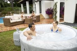 Lay-Z-Spa Zurich 4 Person Inflatable Hot Tub -Hozelock Shop lay z spa zurich 4 person inflatable hot tub6941607312797 06i bq