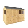 Mercia 10x6 Ft Reverse Apex Tongue & Groove Wooden 4 Windows Shed With Floor -Hozelock Shop mercia 10x6 ft reverse apex tongue groove wooden 4 windows shed with floor5029442006567 01c bq