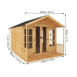 Mercia 10x8 Apex Shiplap Summer House With Double Door -Hozelock Shop mercia 10x8 apex shiplap summer house with double door5029442075976 01t BQ