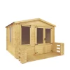 Mercia 11x12 Apex Tongue & Groove Cabin With Double Door -Hozelock Shop mercia 11x12 apex tongue groove cabin with double door5029442078687 01c bq
