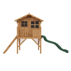 Mercia 12x6 Poppy Apex Shiplap Tower Slide Playhouse - Assembly Service Included -Hozelock Shop mercia 12x6 poppy apex shiplap tower slide playhouse assembly service included5029442002262 02c bq