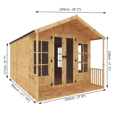 Mercia 12x8 Apex Shiplap Summer House With Double Door -Hozelock Shop mercia 12x8 apex shiplap summer house with double door5029442075983 01t BQ