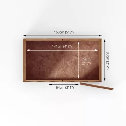 Mercia 5x3 Ft Apex Overlap Wooden Shed With Floor -Hozelock Shop mercia 5x3 ft apex overlap wooden shed with floor5029442090269 02t