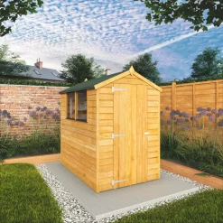 Mercia 6x4 Ft Apex Overlap Wooden 2 Windows Shed With Floor 8 Mercia 6x4 Ft Apex Overlap Wooden 2 Windows Shed With Floor -Hozelock Shop mercia 6x4 ft apex overlap wooden 2 windows shed with floor5029442075099 01i