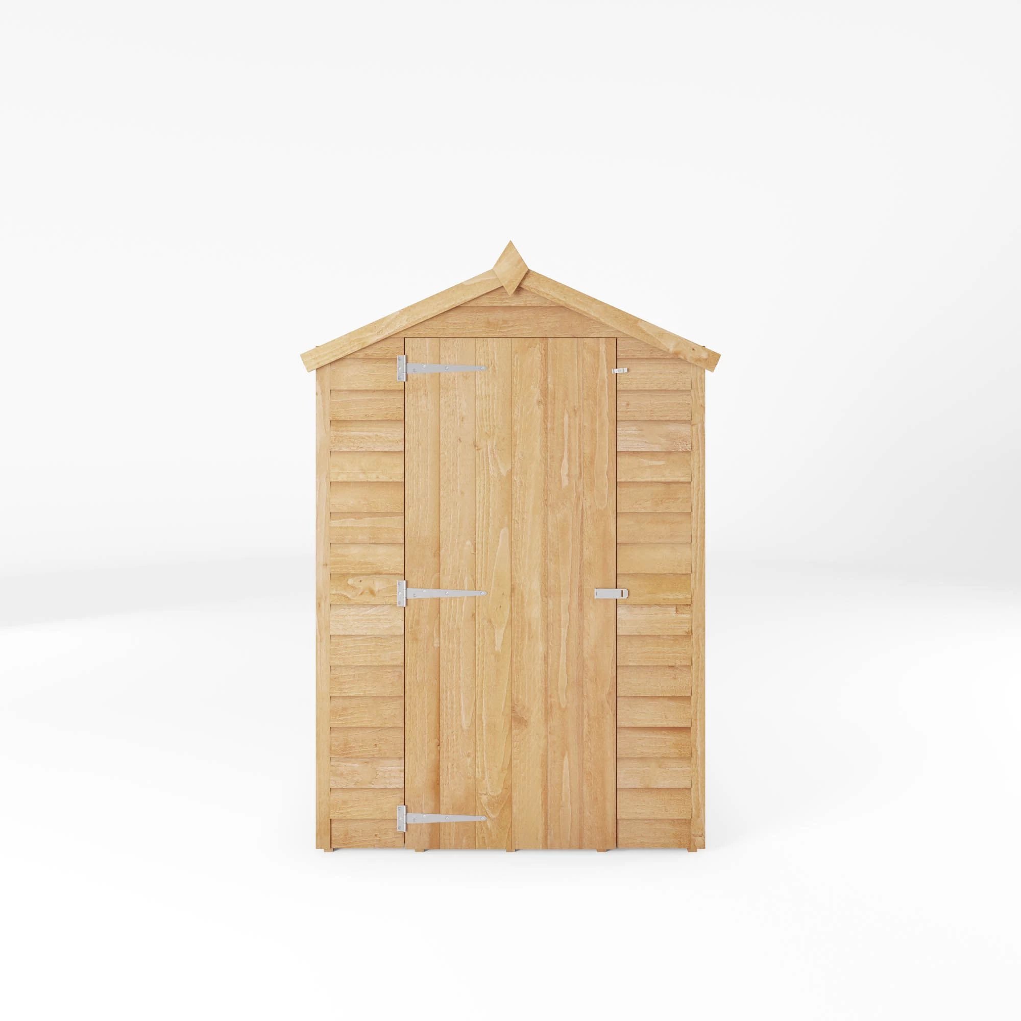 Mercia 6x4 ft Apex Overlap Wooden 2 windows Shed with floor Mercia 6x4 Ft Apex Overlap Wooden 2 Windows Shed With Floor -Hozelock Shop mercia 6x4 ft apex overlap wooden 2 windows shed with floor5029442075099 02c