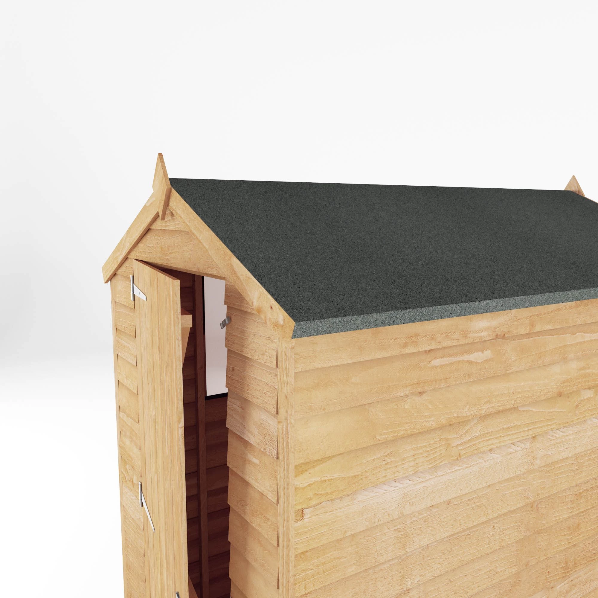 Mercia 6x4 ft Apex Overlap Wooden 2 windows Shed with floor Mercia 6x4 Ft Apex Overlap Wooden 2 Windows Shed With Floor -Hozelock Shop mercia 6x4 ft apex overlap wooden 2 windows shed with floor5029442075099 03c