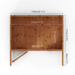 Mercia 6x5 Timber Playhouse Assembly Required -Hozelock Shop mercia 6x5 timber playhouse assembly required5029442089683 01t