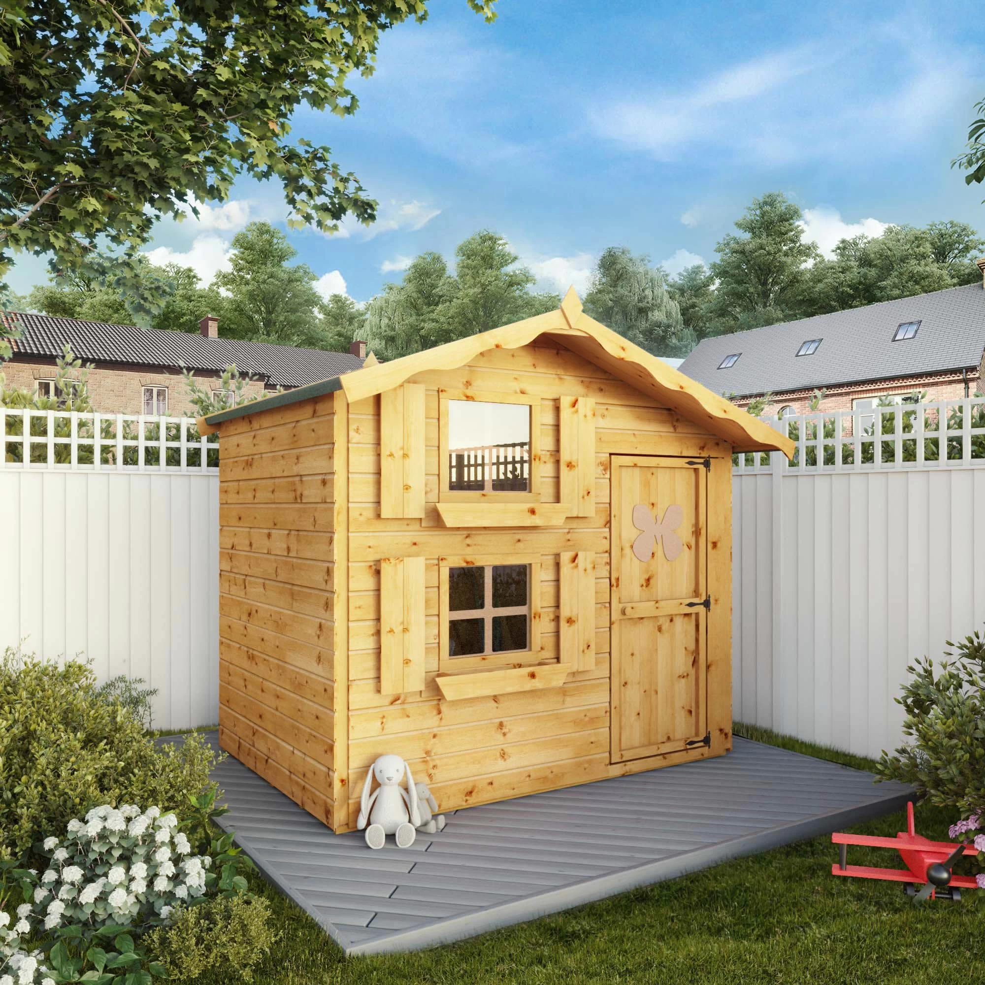 Mercia 7x5 Snowdrop Shiplap Wooden Playhouse Mercia 7x5 Snowdrop Shiplap Wooden Playhouse -Hozelock Shop mercia 7x5 snowdrop shiplap wooden playhouse5029442075808 01i
