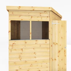 Mercia 7x7 Ft Flat Shiplap Wooden 2 Door 2 Windows Shed With Floor -Hozelock Shop mercia 7x7 ft flat shiplap wooden 2 door 2 windows shed with floor5029442006628 04c
